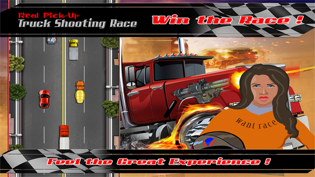 Real PickUp Truck Shooting Race : Free Game(圖3)-速報App