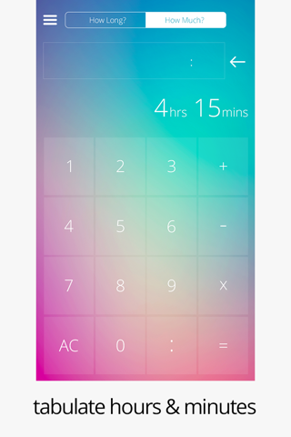 TimeCruncher - Easily Calculate Time screenshot 2