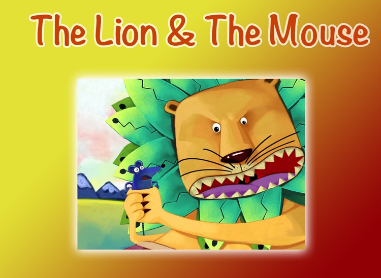 THE LION AND THE MOUSE - Children's stories, folktales, fairy tales and fables.