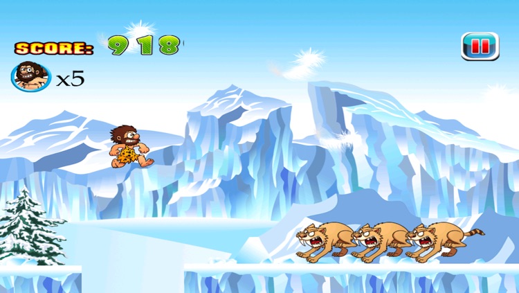 Dumb Caveman Jake's Pre Ice Age Run: Ways to Escape if You Can screenshot-3