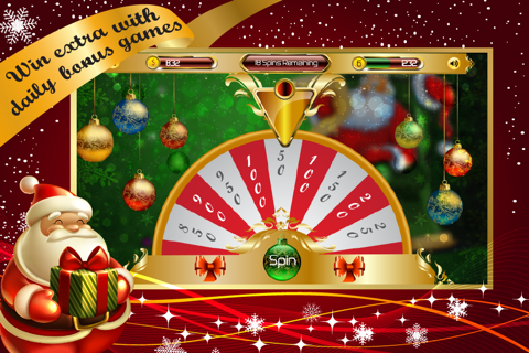 Christmas Jackpot Slots- Magical Twelve Days of Christmas screenshot 2