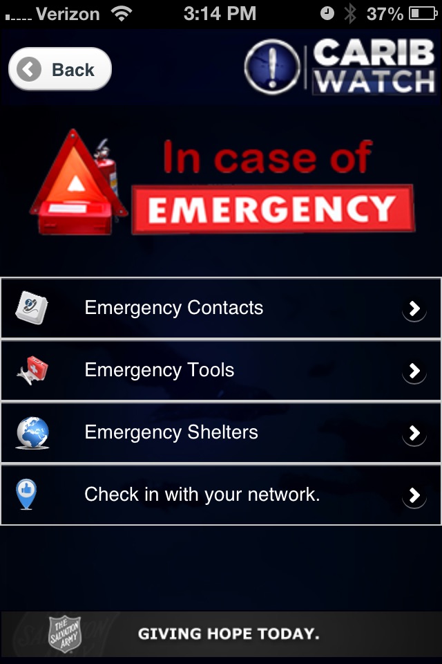 CaribWatch Caribbean Hurricane & Emergency Alerts screenshot 4