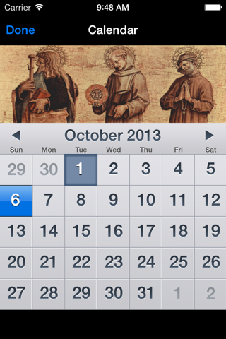 Catholic Saints Calendar Plus screenshot 2