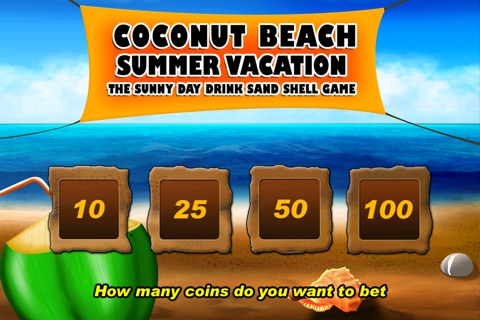 Coconut Beach Summer Vacation : The Shell Game - Free Edition screenshot 3