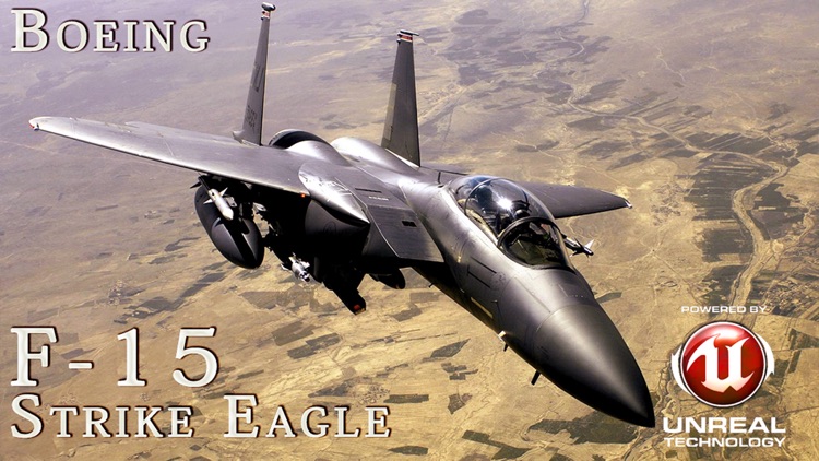 Boeing F-15 Strike Eagle - Combat Flight Simulator of Infinite Airplane Hunter