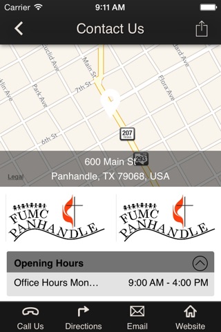 First United Methodist Church Panhandle screenshot 2