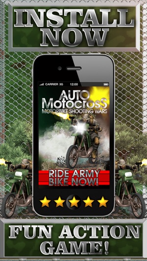 Auto Motocross Motorbike Shooting Wars – The Offroad Race Ba(圖3)-速報App