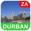 Durban, South Africa Map - PLACE STARS