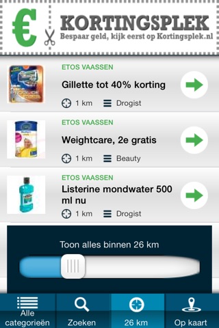 Kortingsplek screenshot 3