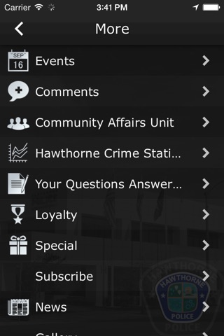 Hawthorne PD screenshot 2