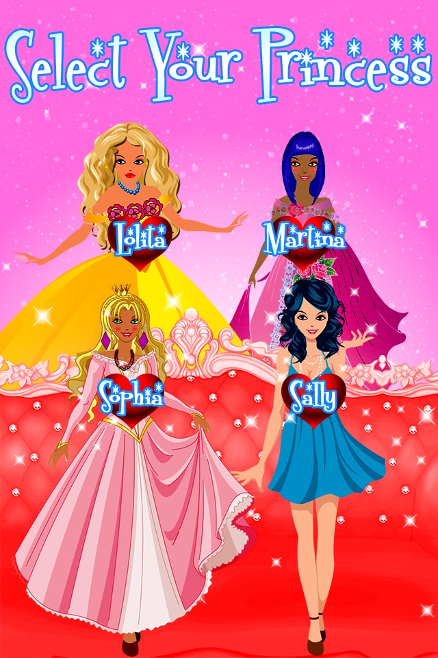 Little Beauty Princess Spa Salon - Girls Games for face,hair fashion makup & makeover screenshot 2