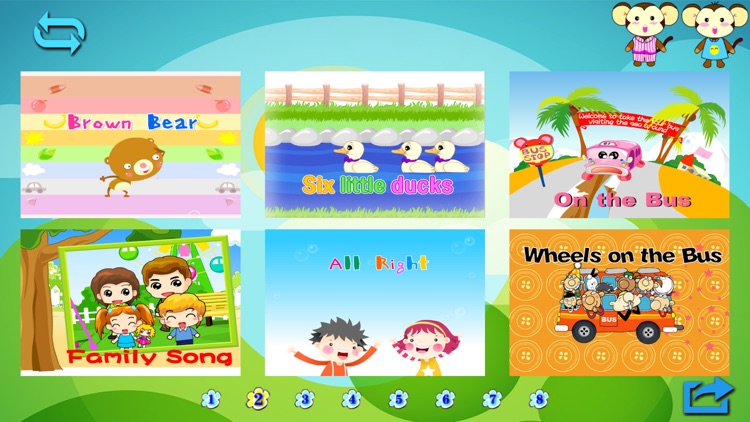 Animation songs for children D