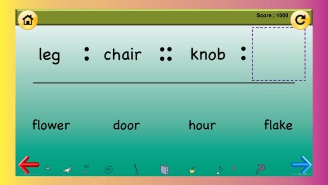 1st Grade Word Analogy for classrooms and home school(圖2)-速報App