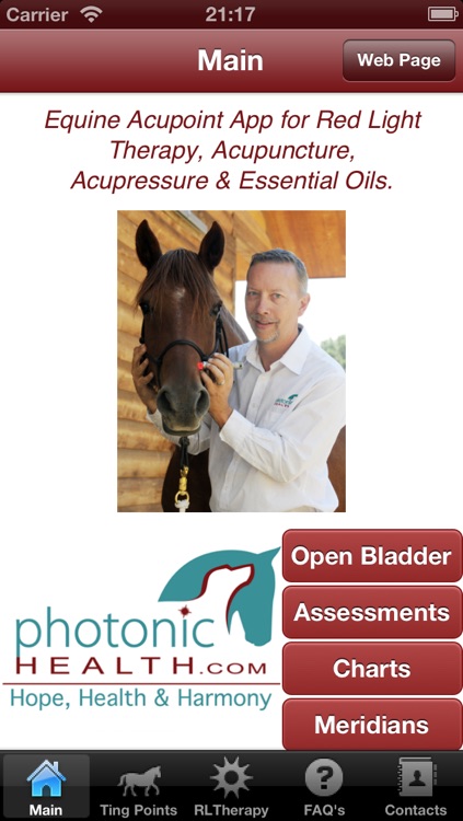 Photonic Horse Acupoint & Red Light therapy