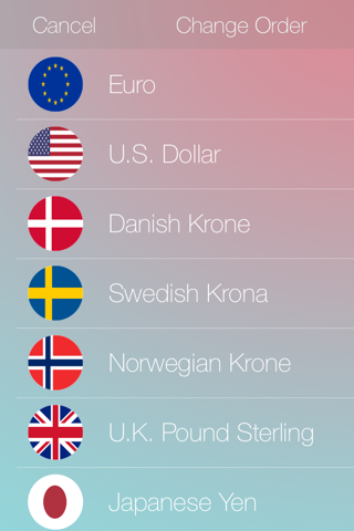 Currency for iOS 8 screenshot 3