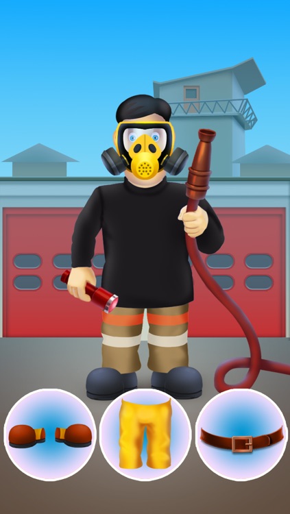 Fun Policeman / Fireman Dressing up PRO game - KIDS SAFE APP NO ADVERTS screenshot-3