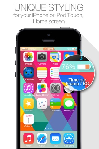 Dock Themes Pro ( for iOS7 & hock screen, iPhone ) New Wallpapers : by YoungGam.com screenshot 2