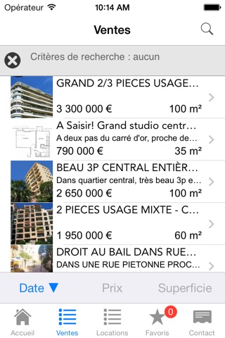 Agence de la Gare Monaco screenshot 2