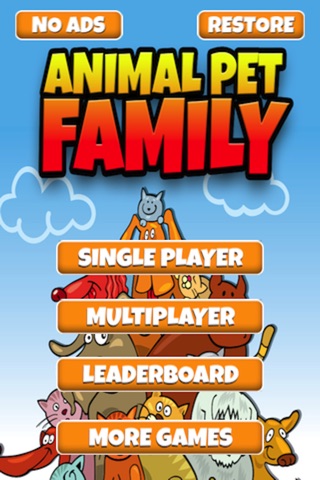 Animal Pet Family Puzzle - Cute Match 3 Mania Game screenshot 2