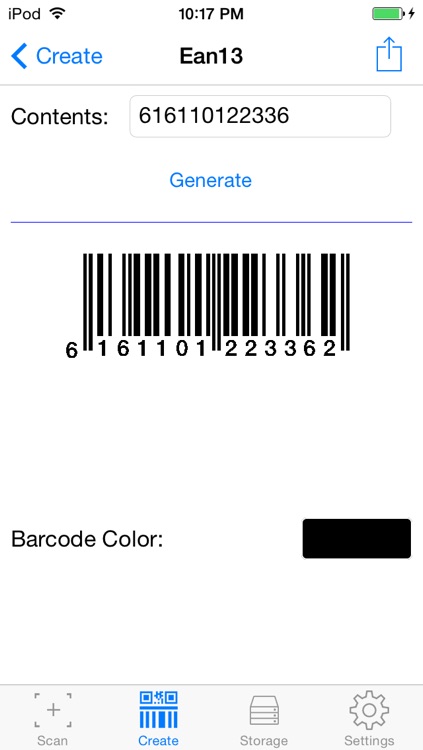 Barcode.r - 1D and 2D barcode reader and generator screenshot-3