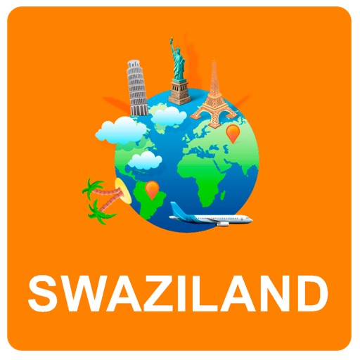 Swaziland Off Vector Map - Vector World