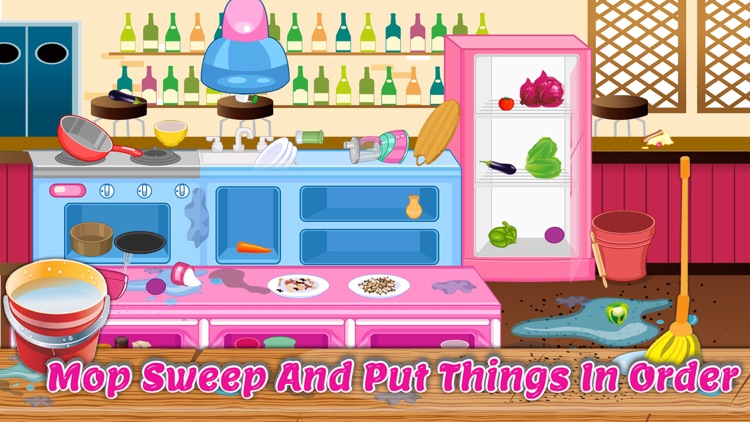 Cooking Recipes and Messy Kitchen Hidden Objects