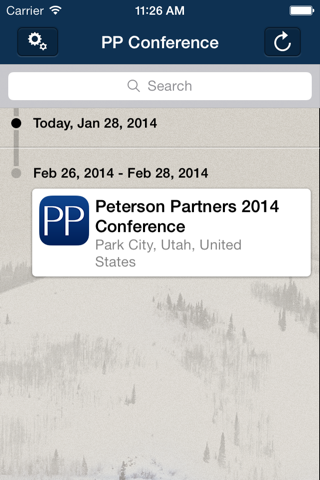 Peterson Partners Conference screenshot 2