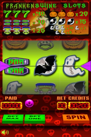 Frankenswine's Monster Slots - Free screenshot 2