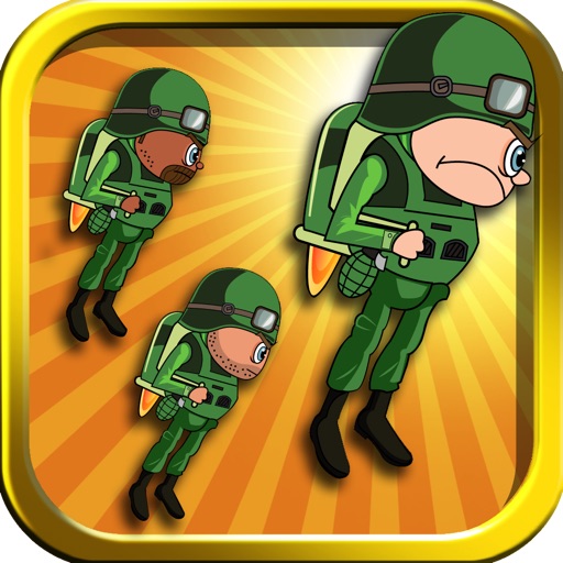 Crazy Jet pack GI John FREE -  Awesome Rocket Rider Hero Adventure iOS App