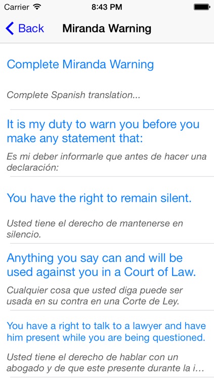 Spanish For Police - Audio Phrasebook