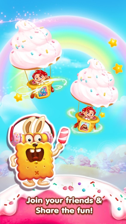 Crush Cookie - 3 match splash puzzle games