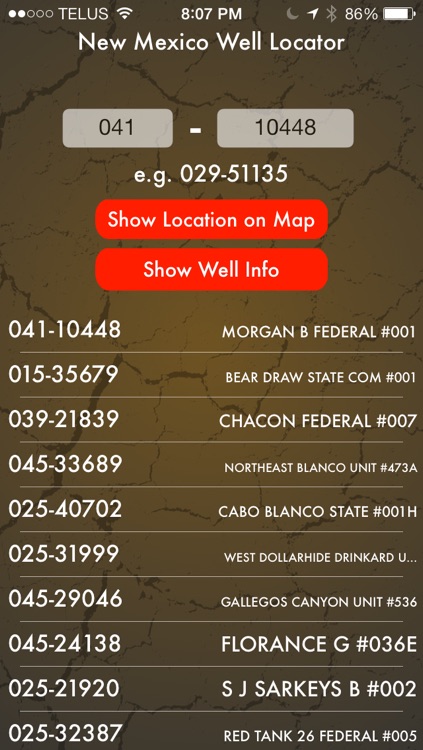 New Mexico Oil and Gas Well Locator screenshot-4