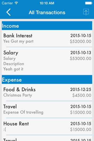 Expense Manager Ultimate screenshot 3