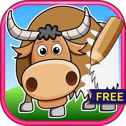 ColourBreak Free - Free Animal Farmyard icon