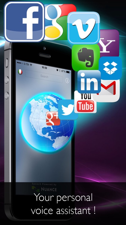 Voice Assistant (voice search for the web)