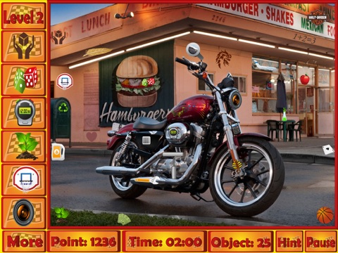 Hidden Object Game - Motorcycles screenshot 4