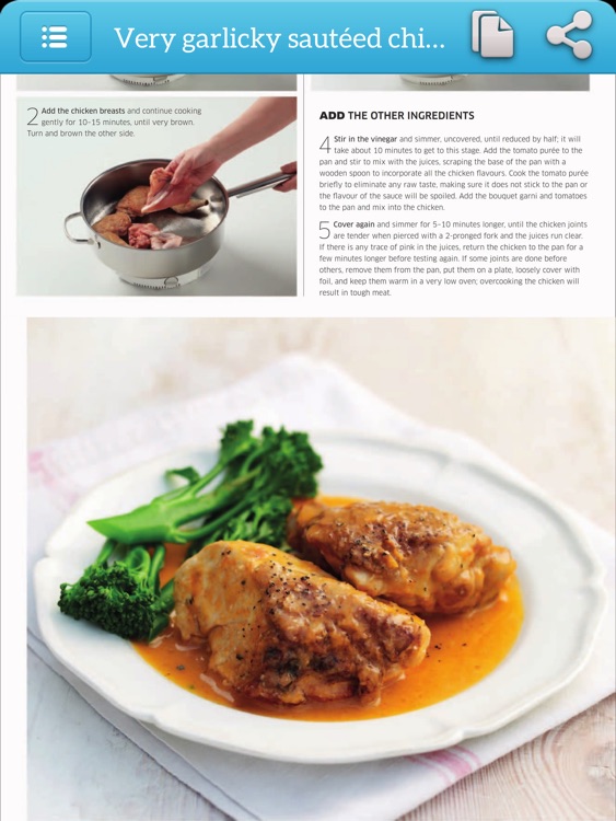 Cooking Recipes Step by Step Cookbook - iPad Version screenshot-4