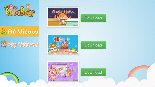 Nursery Rhymes From BaBaBear | Music And Animation For Babie(圖3)-速報App