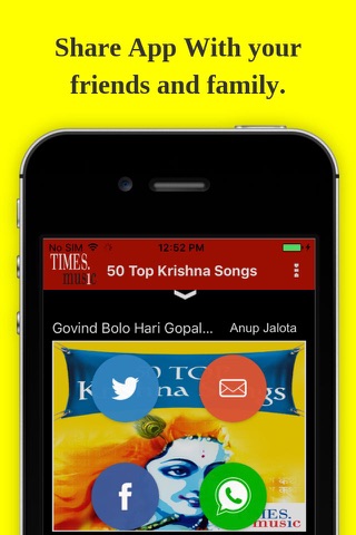 50 Top Krishna Songs screenshot 4