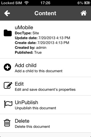 uMobile for iOS screenshot 4