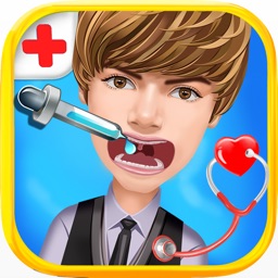 Hollywood Little Dentist & Doctor - free celebrity care & surgery games for kids and girls