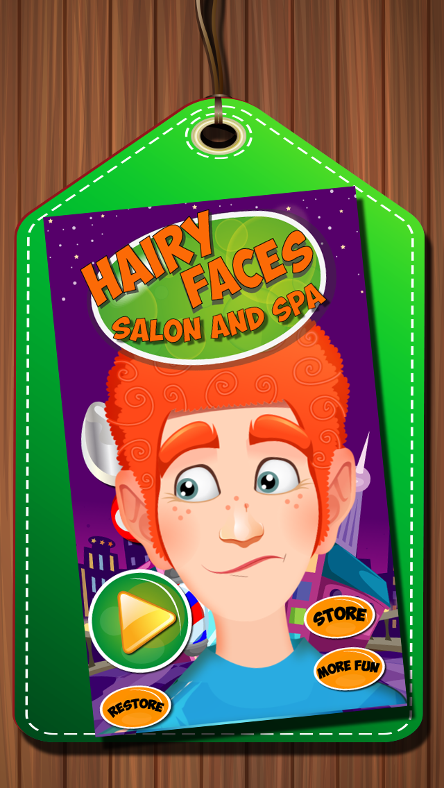 毛むくじゃらの顔のサロン - アリスヘア ドレッサーと髪のスタイリスト サロン ゲームのおすすめ画像1