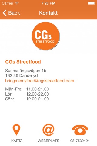 CGs Streetfood screenshot 4