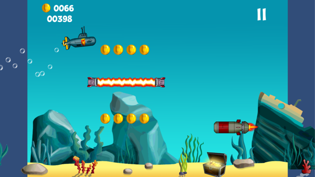 Water Runner Submarine Game(圖2)-速報App