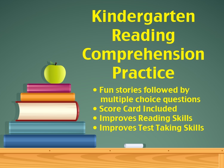 Kindergarten Reading Comprehension-Free Version