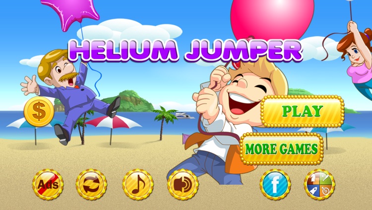 Helium Jumper : Endless Jumping Arcade Game , the Best Fun fall down Mania ride runner Free Games for kids and boys - a Cool Funny parachute app