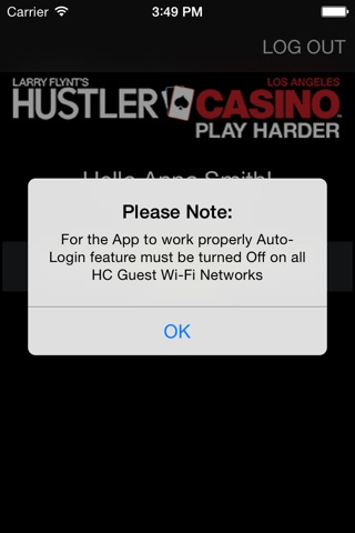 Hustler Casino Player App screenshot 2