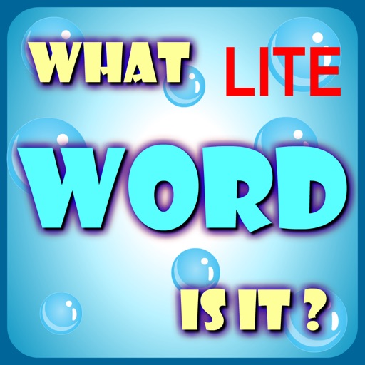 What Word Is It Lite iOS App