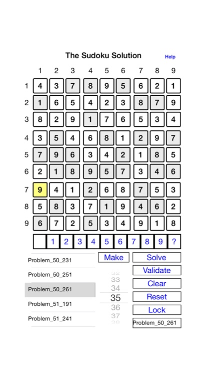 The Sudoku Solution