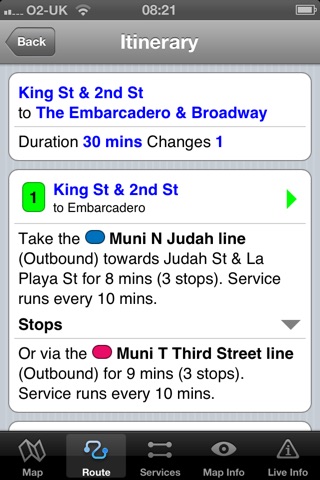 San Francisco Metro - Map and route planner by Zuti screenshot 3